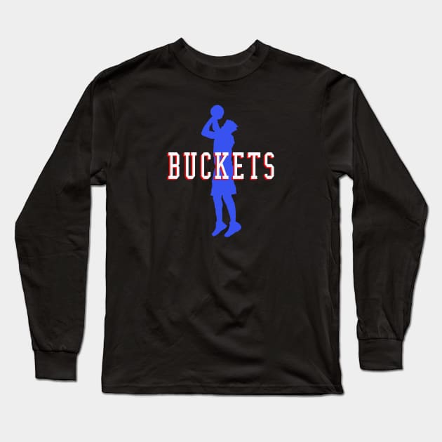 Buckets Long Sleeve T-Shirt by Philly Drinkers